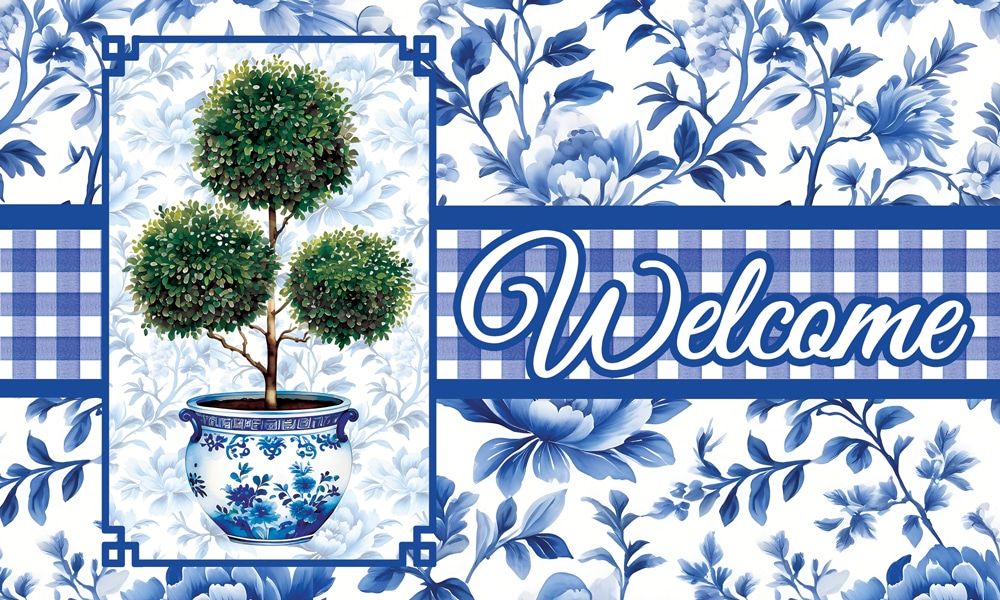 Mat-Chinoiserie Christmas Tree