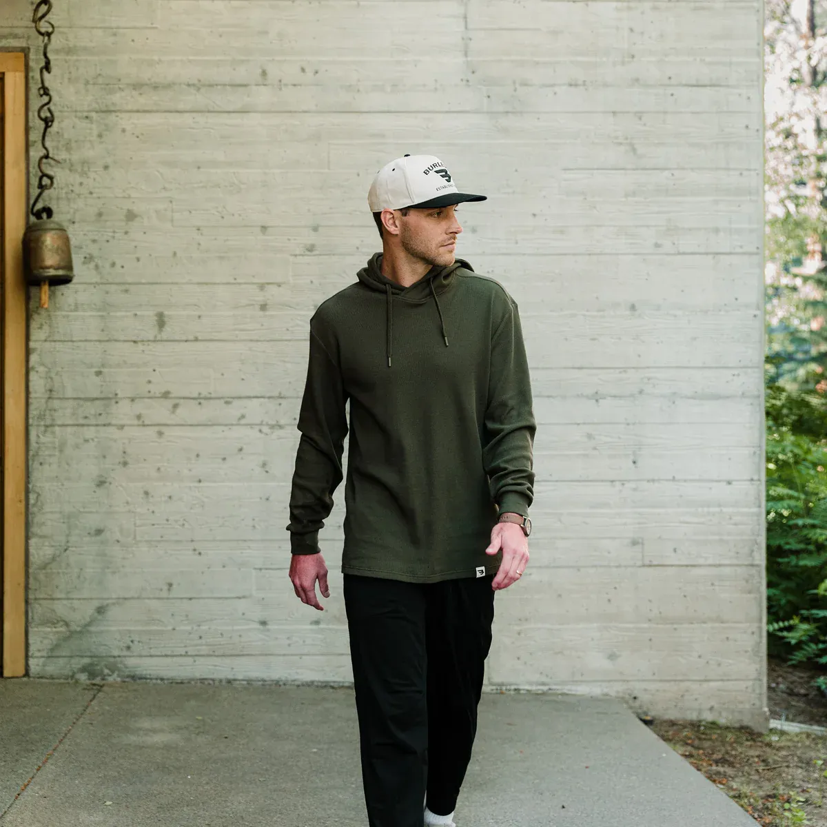 Thermal Hoodie-Mallard Green