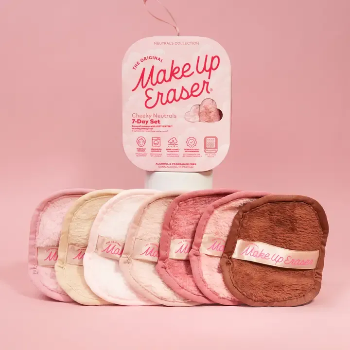 Sweet Cheeks Makeup Eraser 7-Day Set