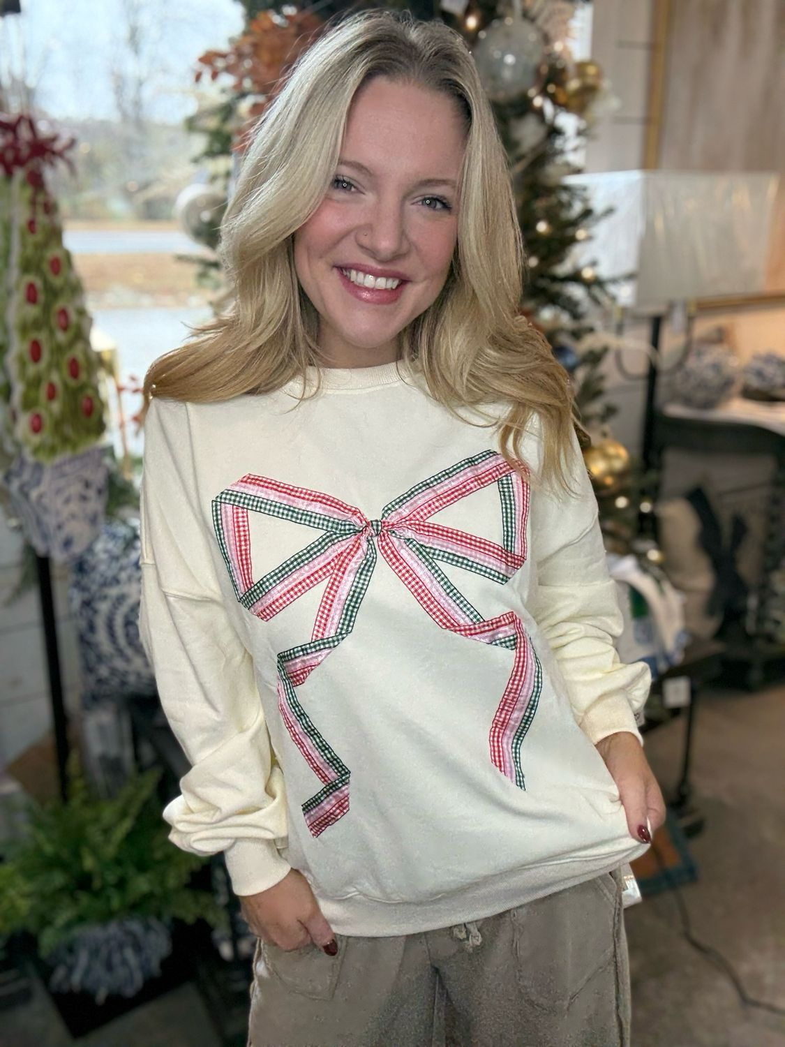 Merry + Tied Sweatshirt