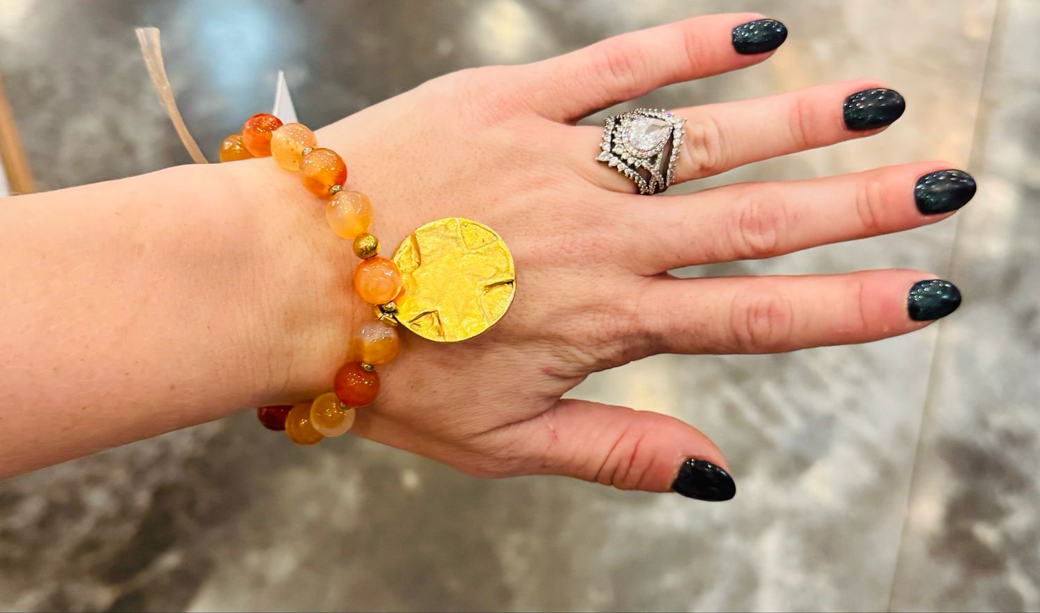 VG The Lord&#39;s Prayers Bracelet-Red Mix