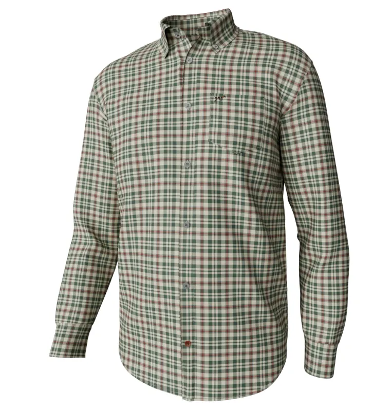 Dalton Plaid-Duck Green