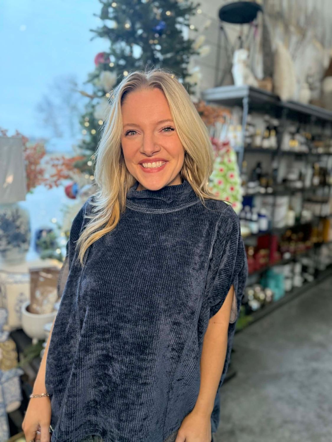 CH Cuddle Up Top-Navy