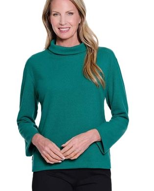 Evergreen Turtleneck Top