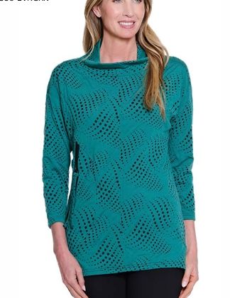 Evergreen O Collar Top