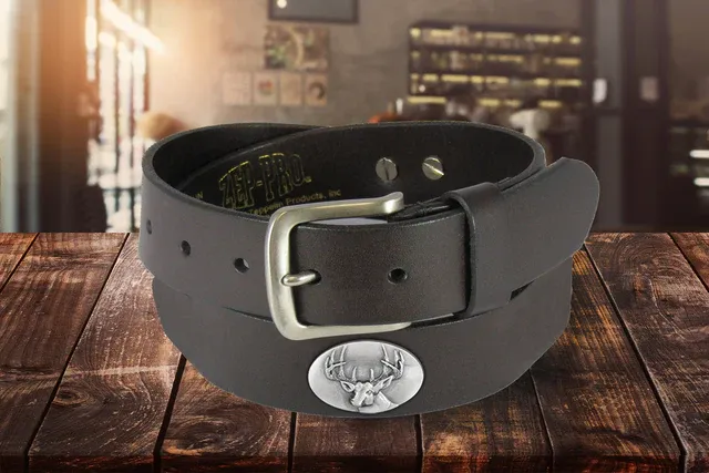 Zeppro Concho Belt- Buck