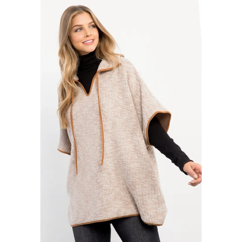 Warm Cocoa Poncho