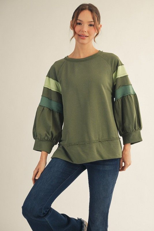 Madison Color-Block Top