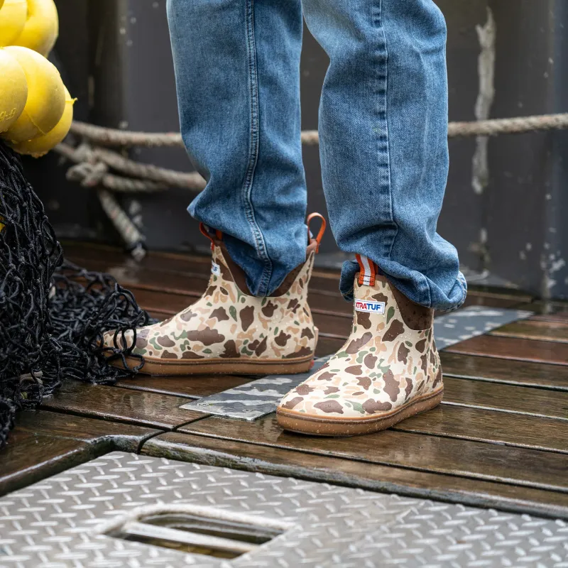BC 6" Ankle Deck Boot-Duck Camo