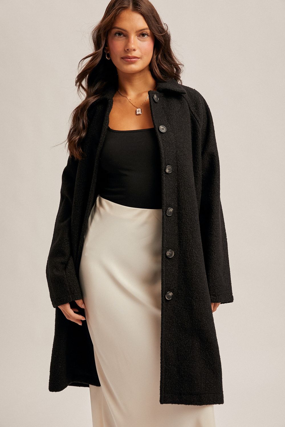 Emerson Button Down Coat