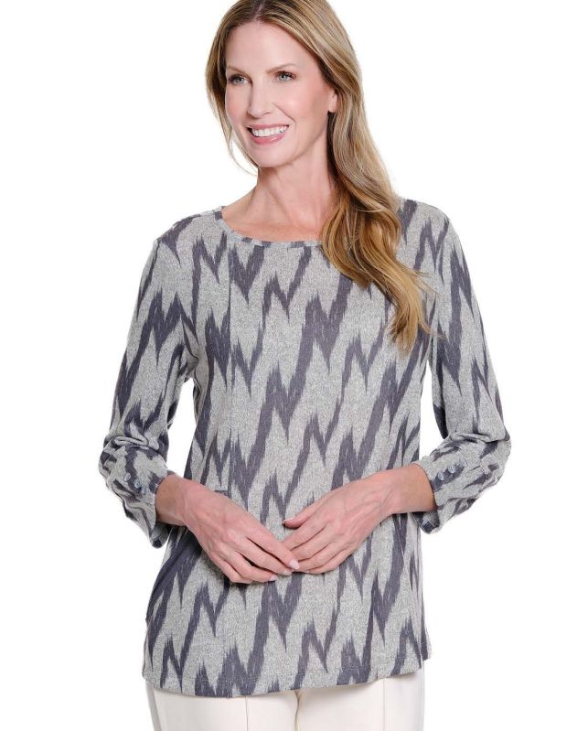 Gryprt Zip Pocket Top