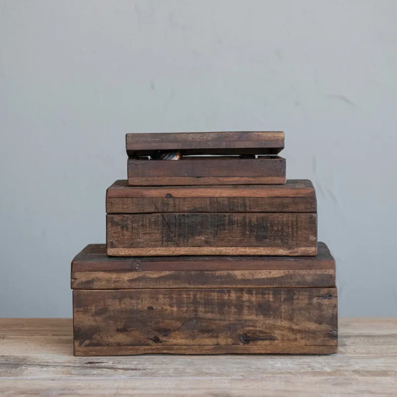 Reclaimed Wood Vintage Box-Sm