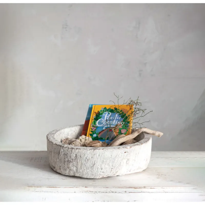 Decorative Stone Vintage Reproduction Bowl