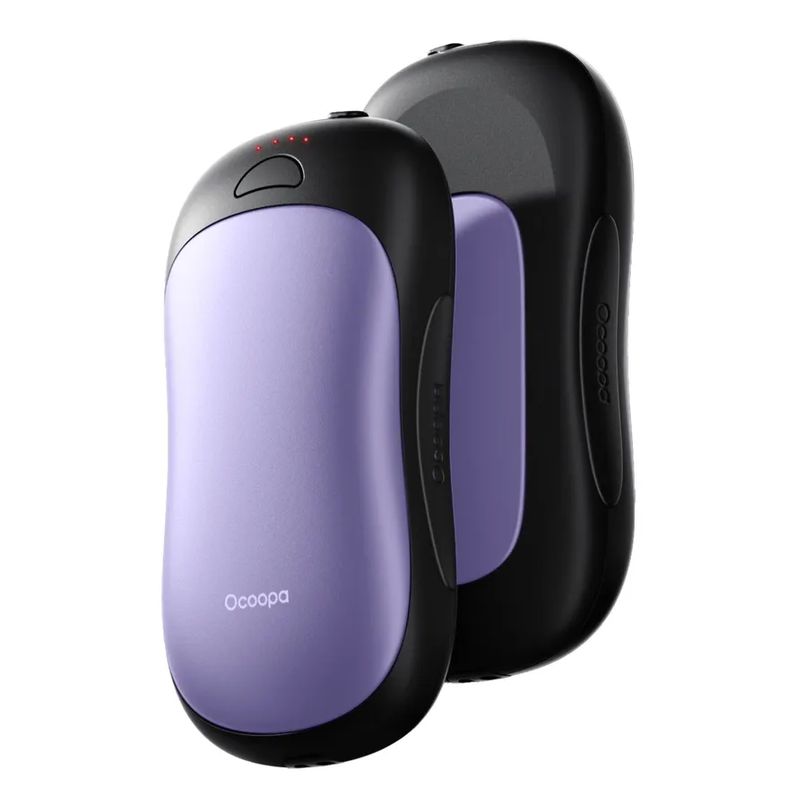 Double Sided Rechargeable Hand Warmer-Purple