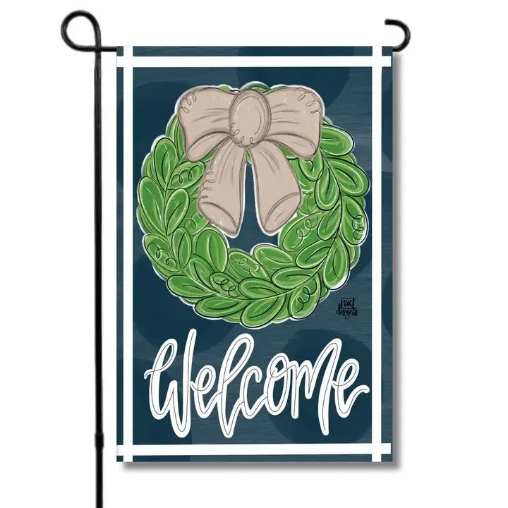 Mocha Wreath Garden Glam