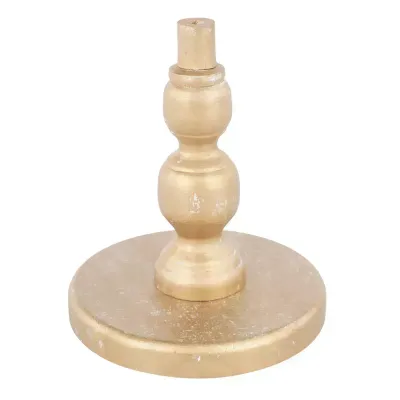 Gold Wood Base for Toppers