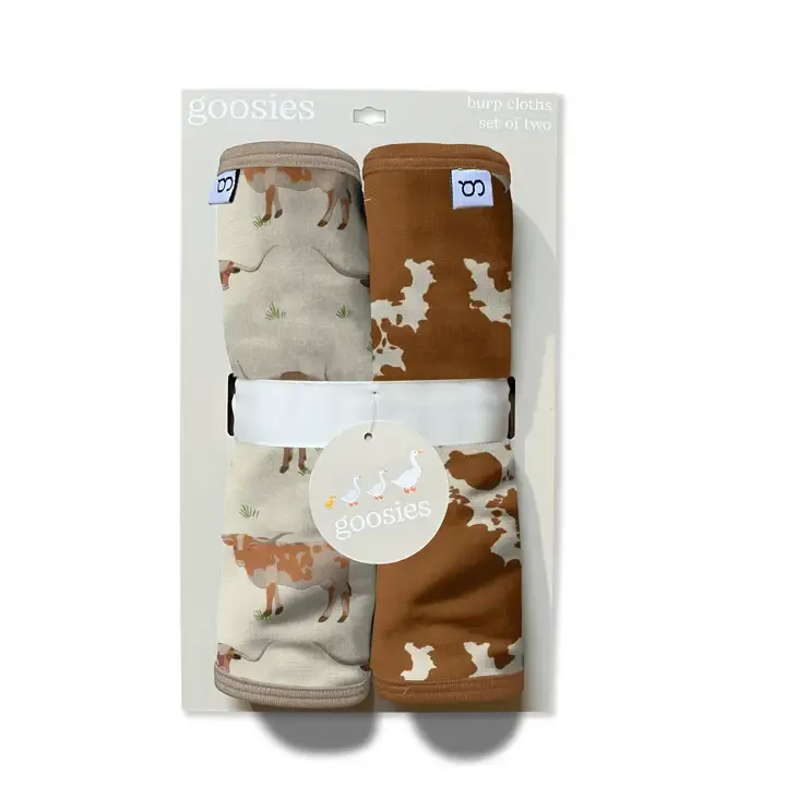 Longhorns Burp Cloth Set