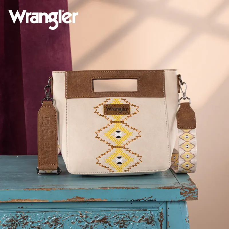 Wrangler Aztec Emb Bag-BG