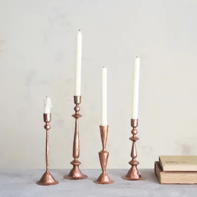 DG0173-Cast Iron Taper Holder-Copper