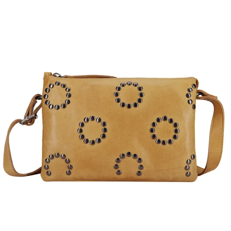 Sunny Studs Crossbody-Camel
