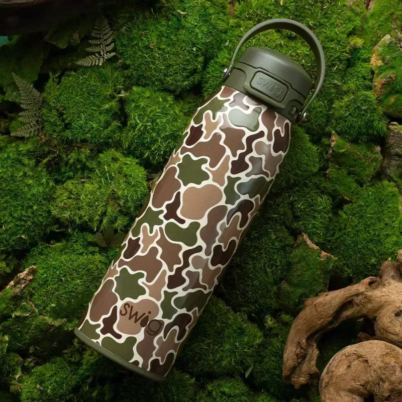 Hunting Camo Leakproof EZ Fill Bottle 32oz