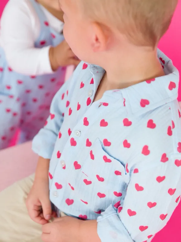 Steal Your Heart LS Button Down