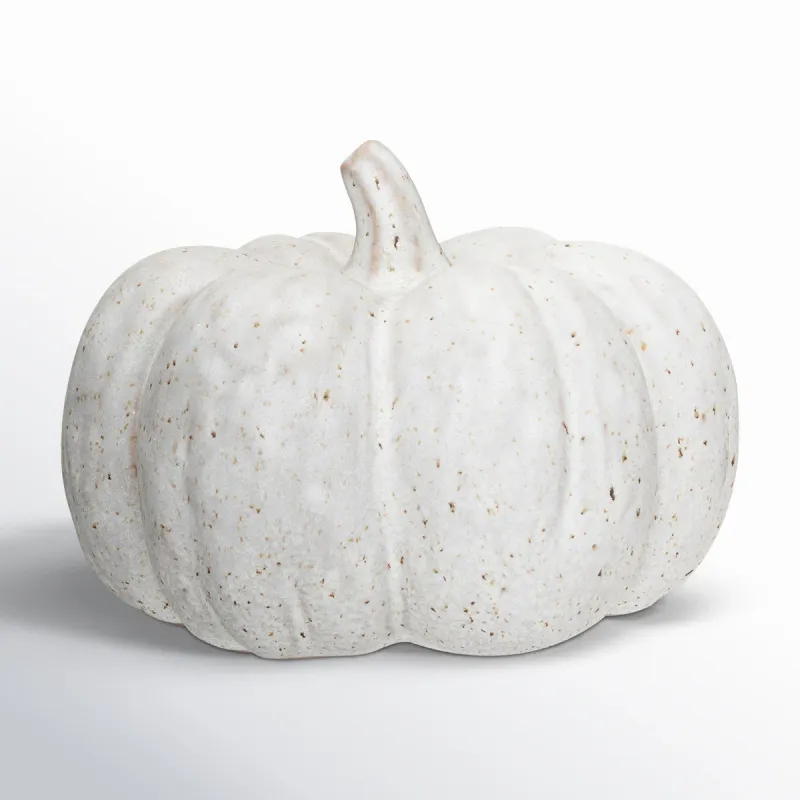 Round Stoneware Pumpkin-CF3830