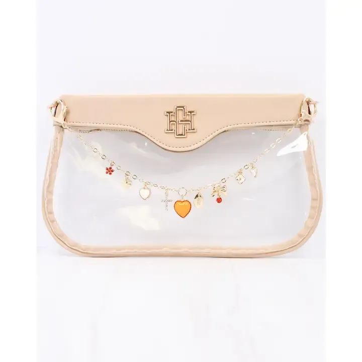 Avery Bag Chain-Orange White