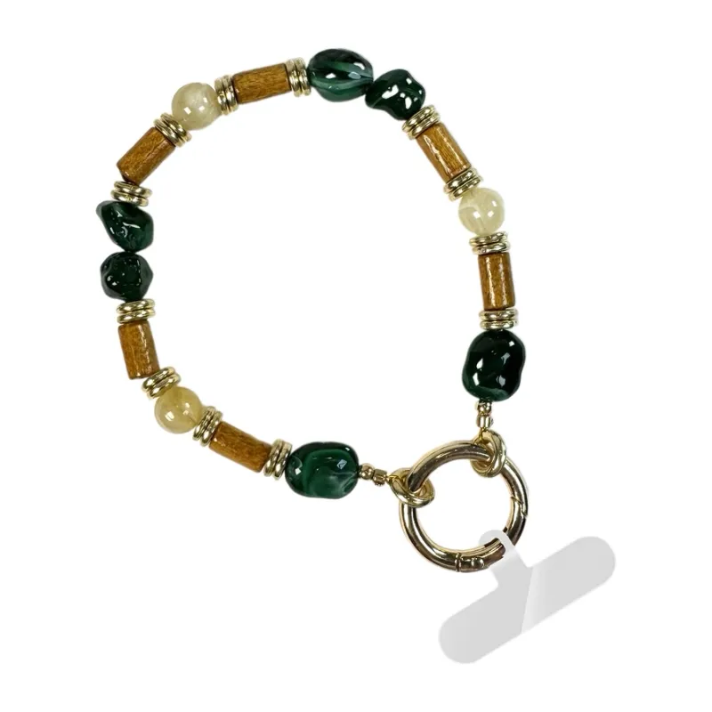 Clip &amp; Go Beaded Wristlet-Asst Beaded Hawaiian