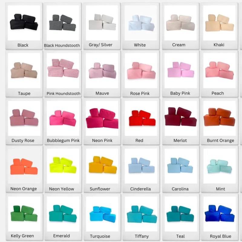 Nylon Cosmetic Bag XL-Neon Orange