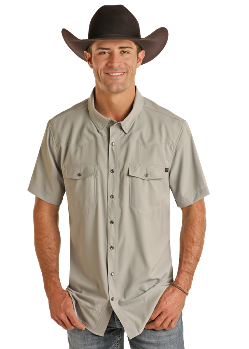 Tek Grey Solid SS Snap