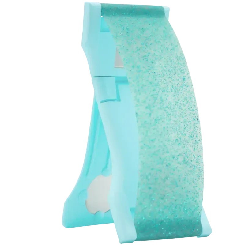 VG Love Handle Phone Grip-Blue Topaz Glitter