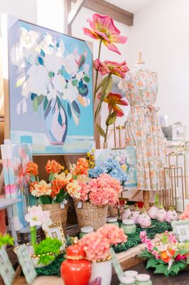 Faux Florals &amp; Greenery