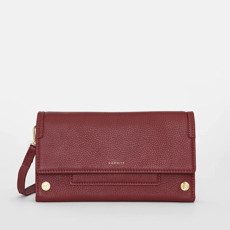 AJ Crossbody Cluth-Pomodoro Red