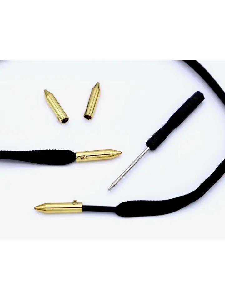Gold Metal Lace Tips