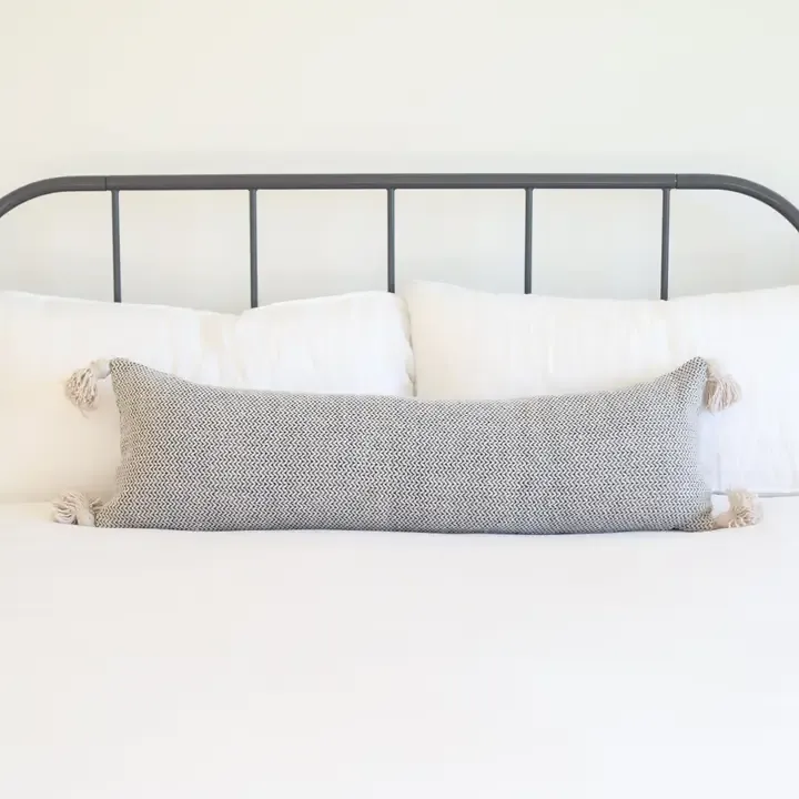 Tweed in Cream 12x40" Pillow