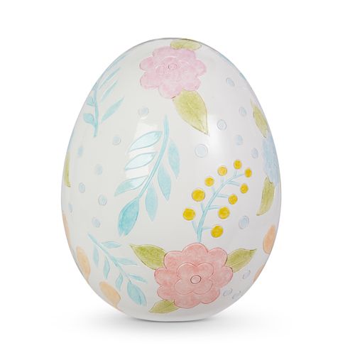 9.5" Patterned Egg
