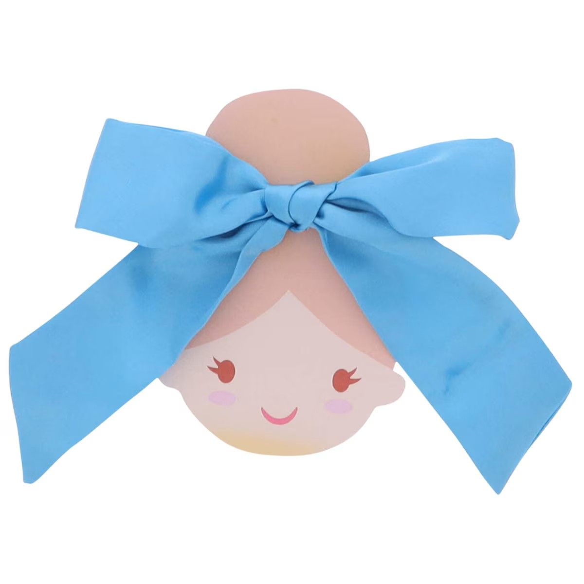 Aqua Satin Bow