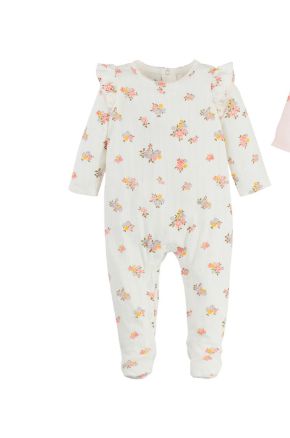 Ivory Pointelle Sleeper