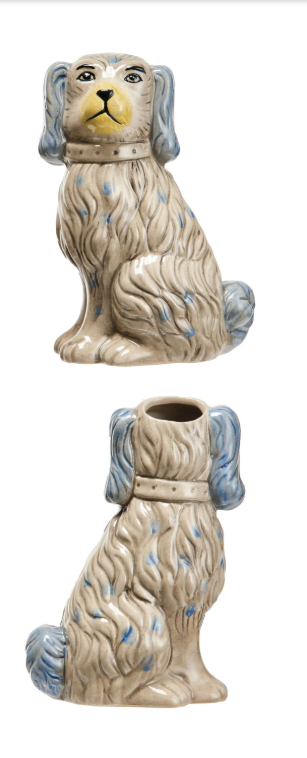 DF9669-Stoneware Vase Grey 2