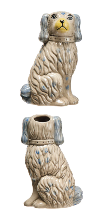 DF9669-Stoneware Vase Grey 1