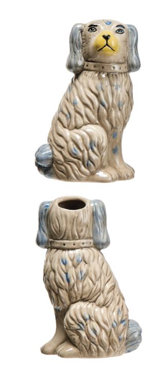 DF9669-Stoneware Vase Grey 1