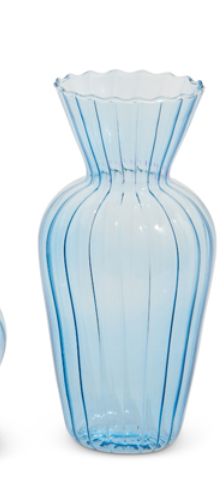 6" Blue Vase 3