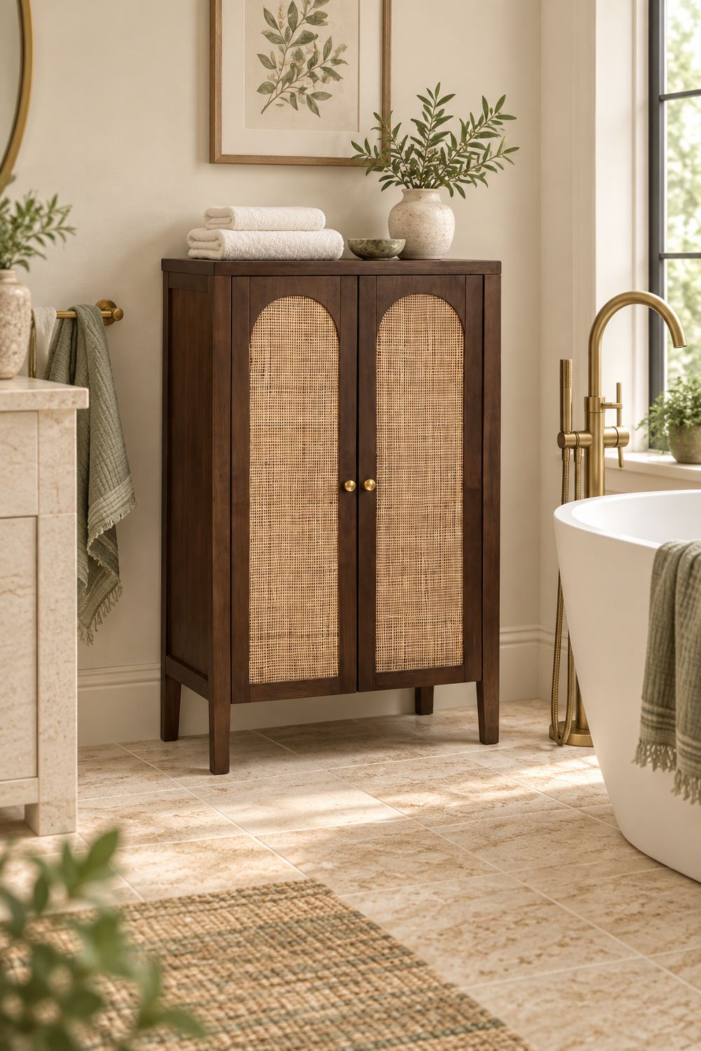 Acadian Two-Door Cabinet
