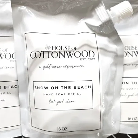 Hand Soap Refill Bag-Snow on the Beach