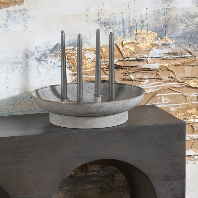 Fenway Tray Candleholder LG