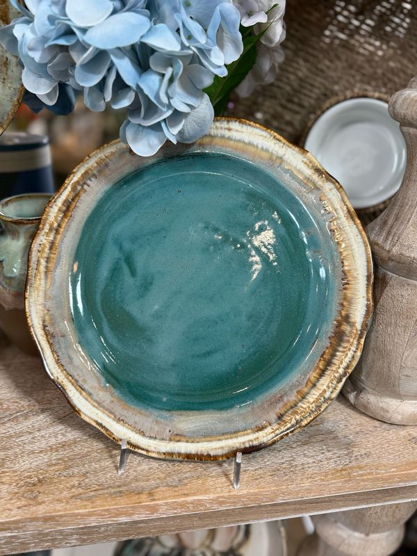 VG Bayou Blue Dinner Plate