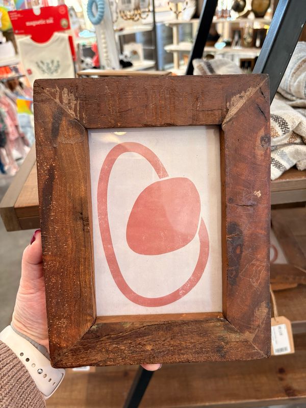 DF8973-Brown Wood Frame