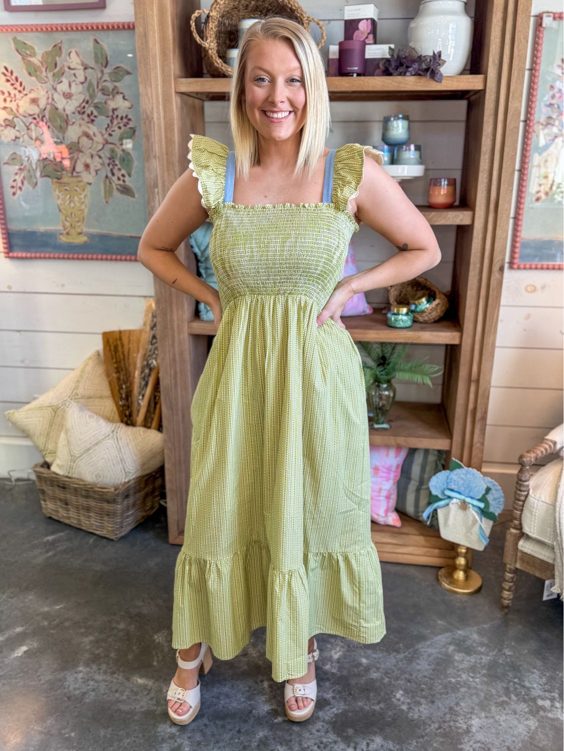 Avocado Lime Dress