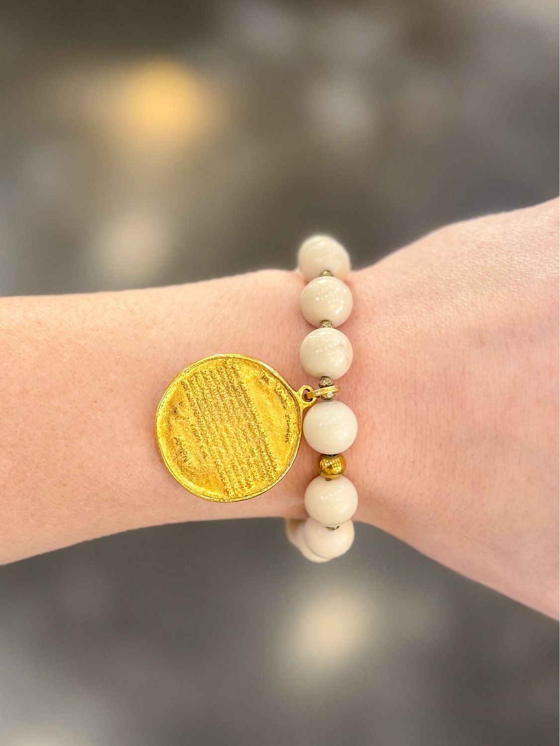 VG The Lord's Prayers Bracelet-Linen